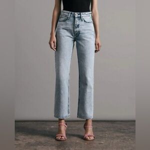 rag & bone Alex High-rise Straight Jeans - Venice